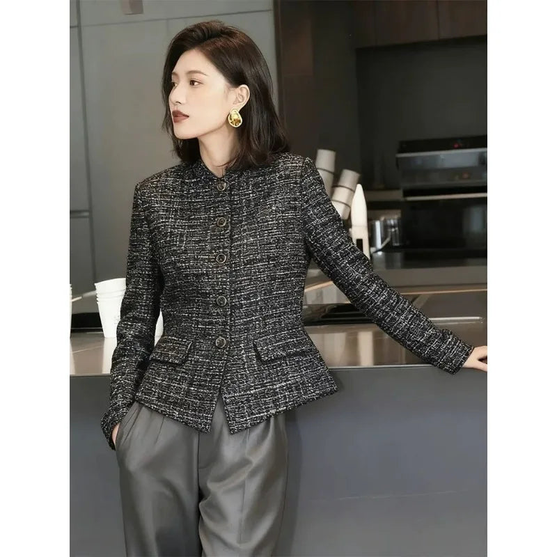 2025 Autumn Chic Temperament High-end Design Blazer for Women