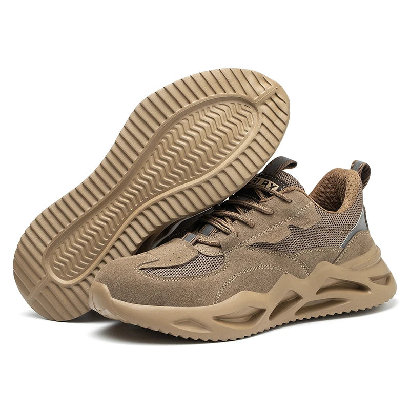 6KV Insulation Blocking Current Work Safety Shoes For Men Lightweight Indestructible Anti-smash Sneakers Steel Toe Cap Boots