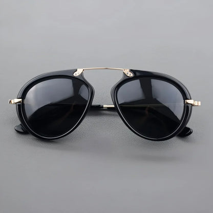New Ultra Light TR90 Titanium Men Sunglasses Fashion Personality Women UV400 Protection Sunglasses Support Prescription Lenses
