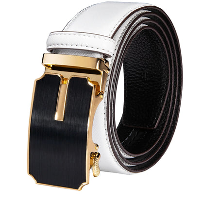Men's Orange Brown Belt for Jeans New Yellow Green Blue Leather Jeans Belts Fashion Cowboy Genuine Leather Belt Strap