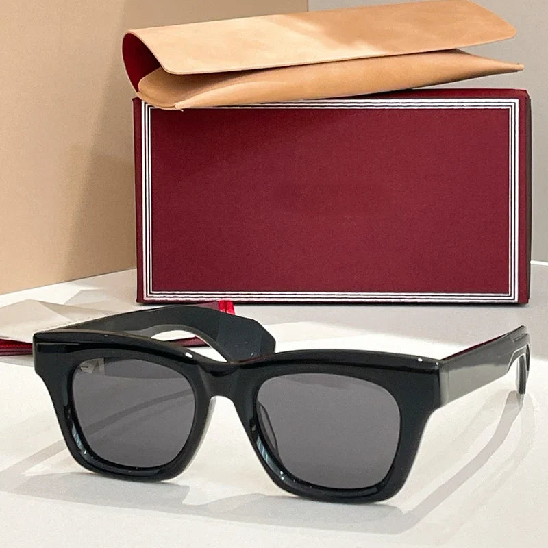 Dealan Uv400 High Quality Men and Women Sunglasses Designer Japan Handmade Optical Prescription Limited Edition Eyewear