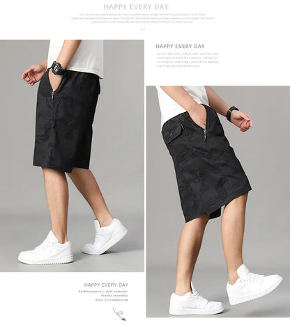 Mens Light Weight Sweat Shorts Oversized Casual Cotton Cargo Shorts Elastic Waist Drawstring Lounge Athletic Short with Pockets