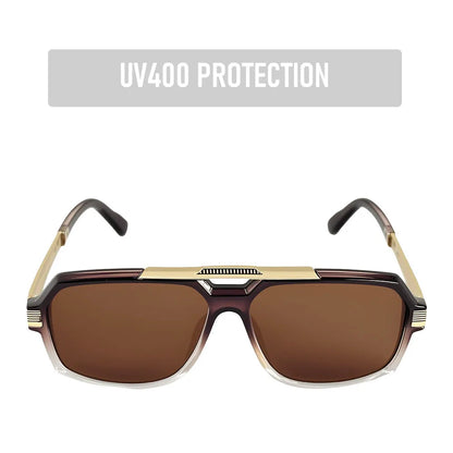 Brand Design Square Sunglasses Women  UV400 Protection Sunglass Men Beach Vacation Fashion Glasses Gafas De Sol Hombre Zonnebril