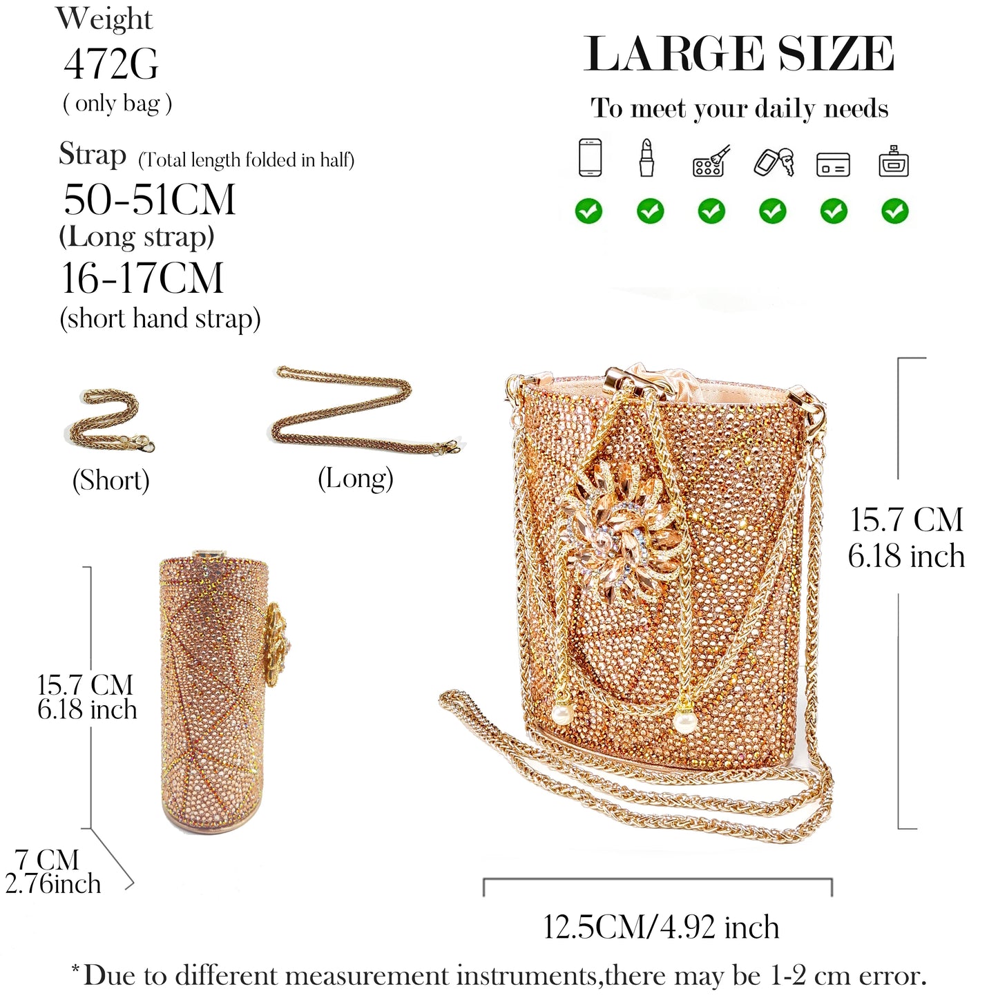 Fashion Design High-end Women's Shoes with Diamond Oval Stand Bag Women's High Heels for Special Day or Work