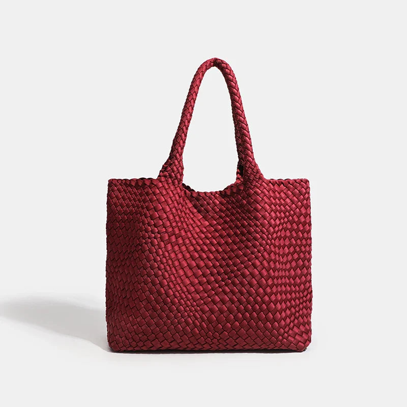 Women's bag Premium Handwoven Nylon Shoulder Bag with Luxurious Finish Women Shoulder Bags