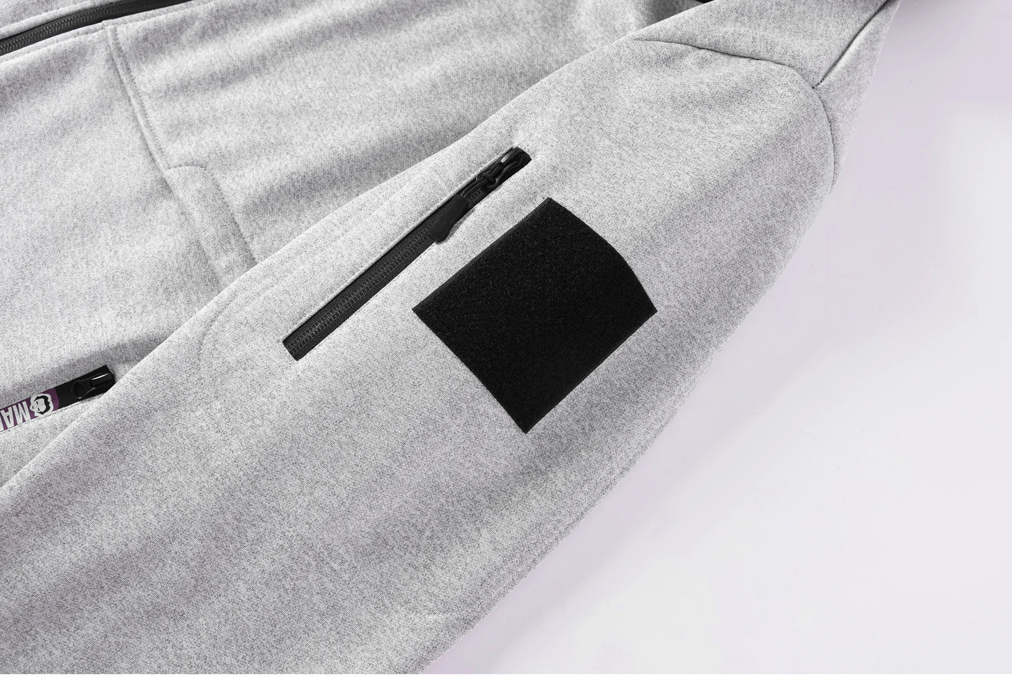 Winter Fleece Jacket Men's Casual Thickened Wool Jacket Warm Zipper Hoodies Cardigan Sports Long Sleeve Sweatshirts Hooded Coat
