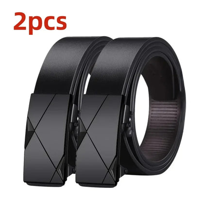 Men's waist belt, premium automatic buckle belt, men's fashionable casual belt, business belt, matched with suit
