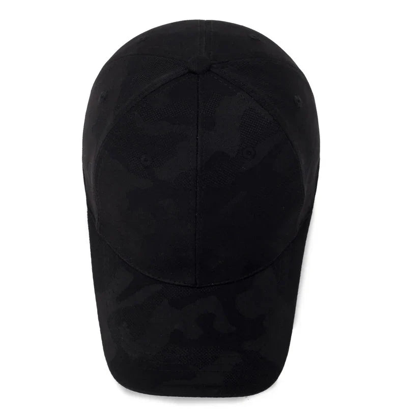 Unisex Simple Camouflage Baseball Caps Spring and Autumn Outdoor Adjustable Casual Hats Sunscreen Hat