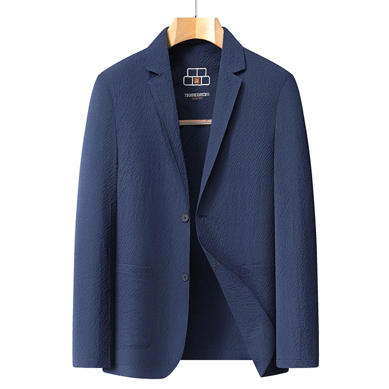 Summer new style suit jacket - Men's fashionable lightweight breathable quick-drying coat with sun protection fabric