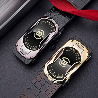 New Product Belt MEN'S High Quality Toothless Automatic Buckle Casual Men Belt MEN'S Business Fashion Belt