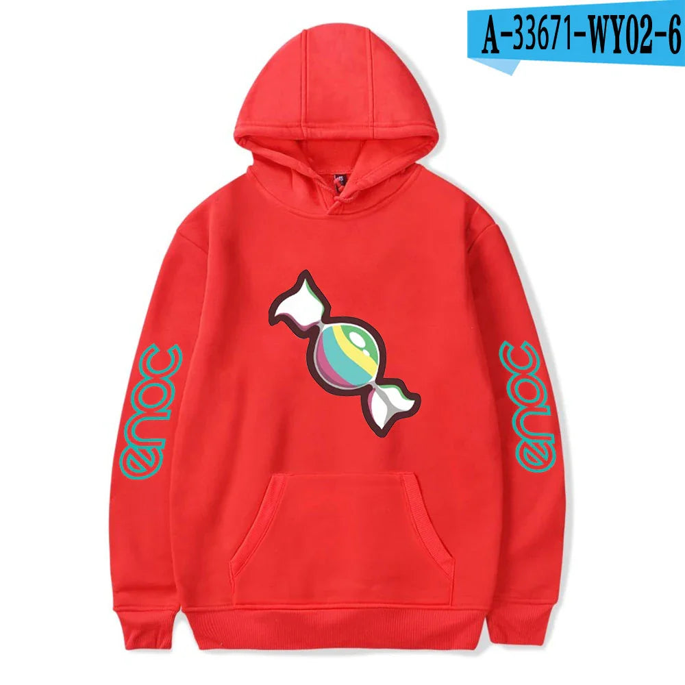 Cartoon Novelty Beautiful Cute OZUNA ENOC print Hoodies Sweatshirts Men/Women Sweatshirt Fashion Casual Pullovers