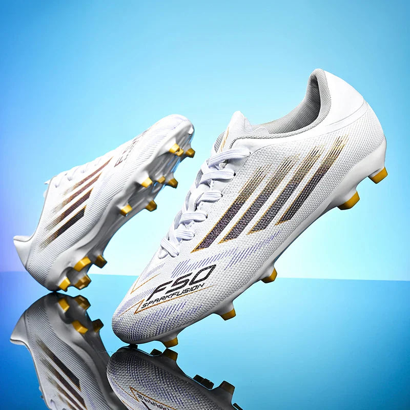 New Men Professional Soccer Shoes Sports Shoes TF/FG Football Boots Boys Match Sneakers Ankle Non-Slip Comfortable Unisex