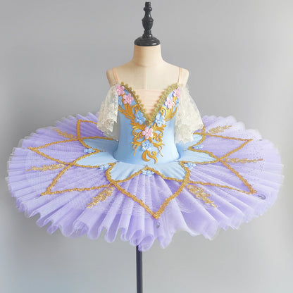 Princess Performance Fairy Tutu Kids Clothes Ballet Leotards for Girls Dress Stage Costumes Dance Wear Summer Children Clothing