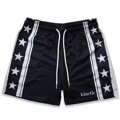 Summer Mens Sports Gym Fitness Running Basketball Short Pants Quick Dry Mesh Trend Jogger Beach Casual Motorcycle Shorts