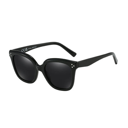 Fashion Square Polarized Sunglasses Classic Design UV400 Protection Acetate Sun Glasses Shade for Women Men