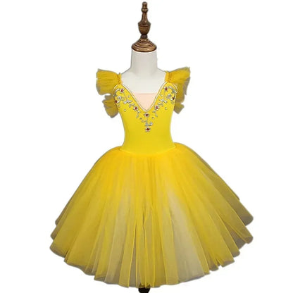 Girl Ballet Dress Tutu Outfit Vestidos Princess Dance Costumes Kids Clothes Summer Girls Dresses Ballet Leotards Children's Day