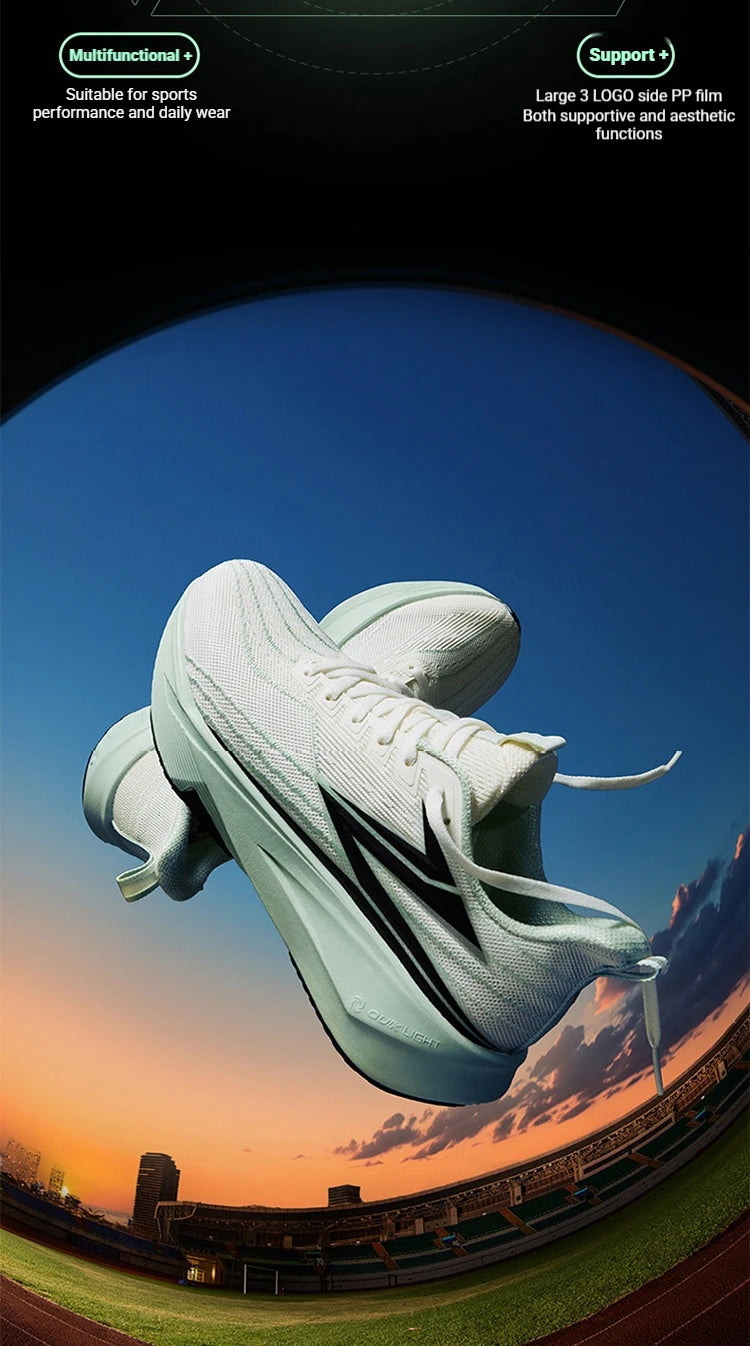 Flame Team 3.0 Men Running Shoes Carbon Plate Test-runner Stable Rebound Traction Male Racing Sneakers 672612233