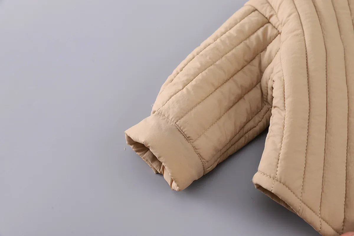 New Winter Baby Girls Clothes Set Children Boys Thick Warm Jacket Pants 2Pcs/Set Infant Clothing Toddler Costume Kids Tracksuits