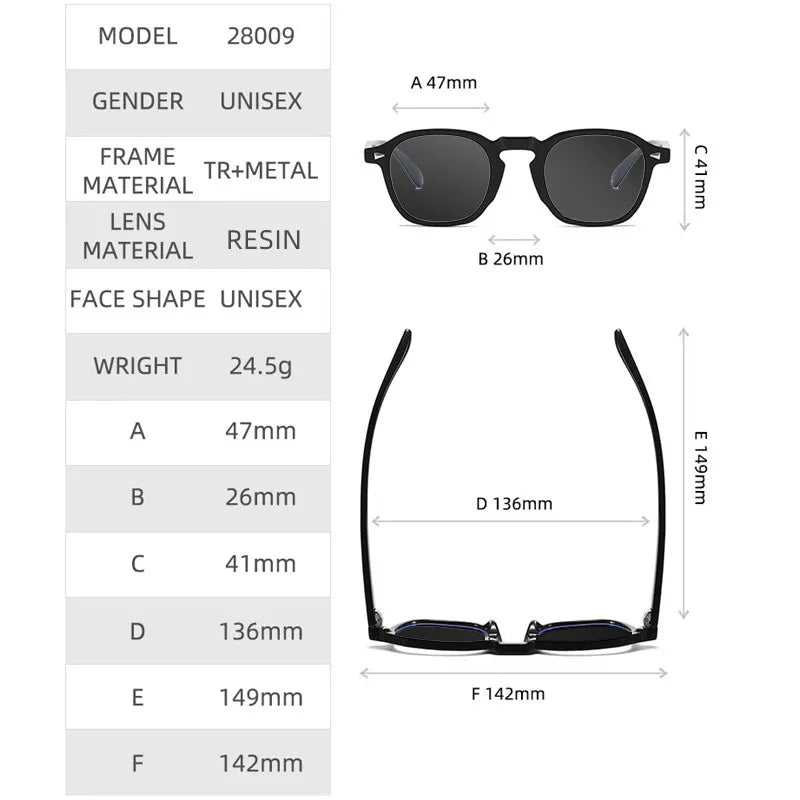 High Quality Fashion Oval Small Frame Myopia Sunglasses for Men Women Optical Prescription Gray Sunglasses Anti UV400