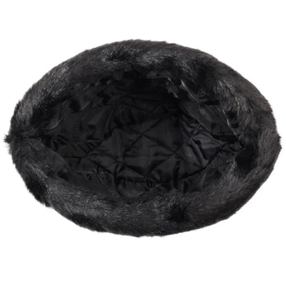 Thick Warm Winter Hats for Men Classic Faux Fur Russian Hat Male Snow Ski Earflap Cap Bomber Hat Dad Father Russian Cap