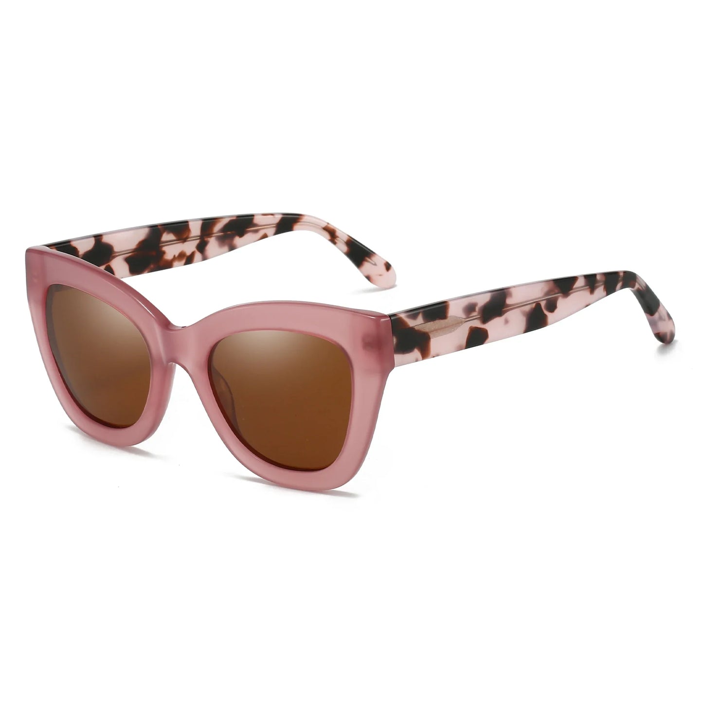 Handmade Acetate Polarized Sunglasses Fashion Square Shade UV400 Protection Sun Glasses for Women