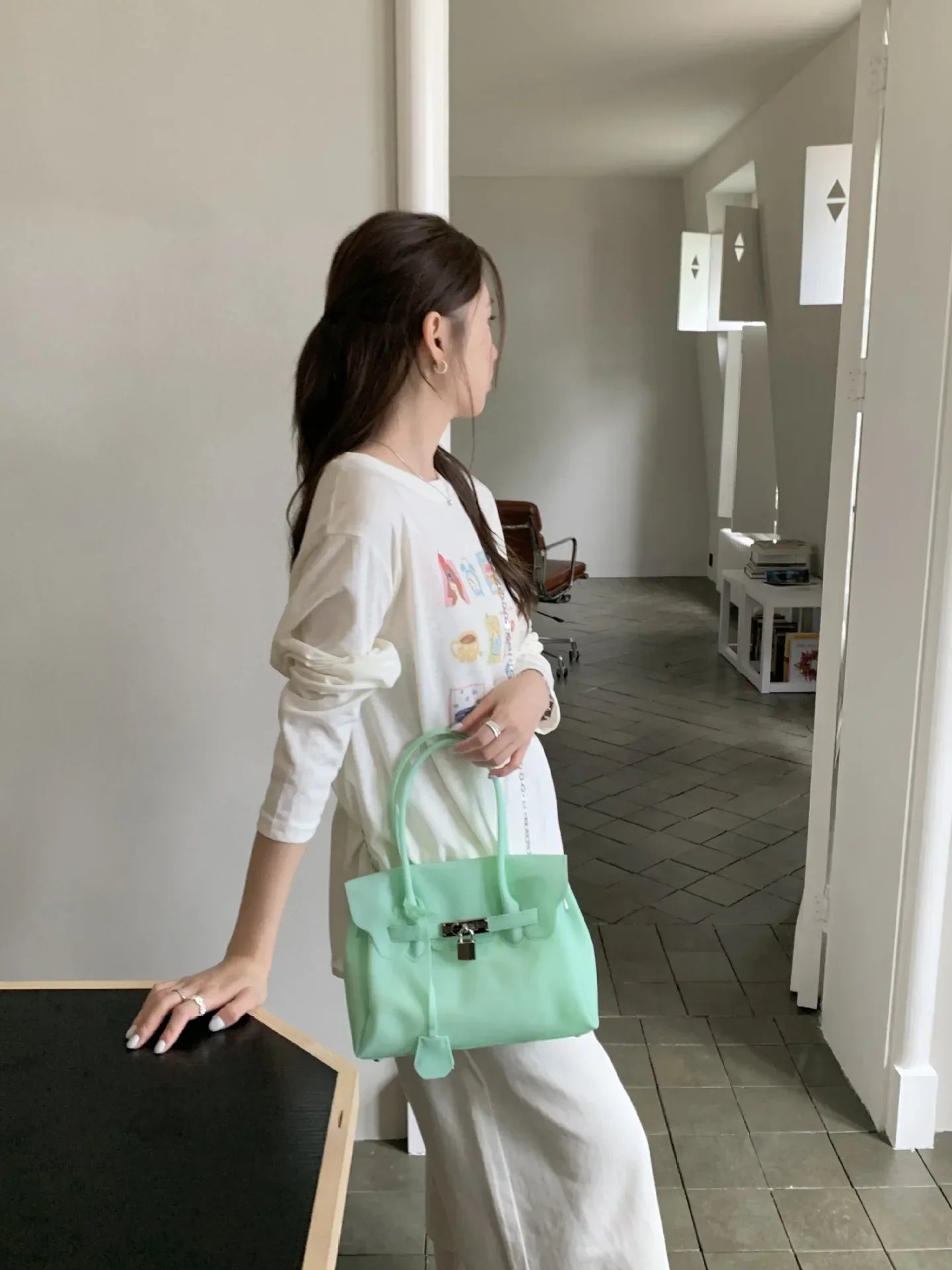 Famous Designer Elegant Handbags For Ladies Leather Tote Bags Shoulder Strap Classic Style Popular