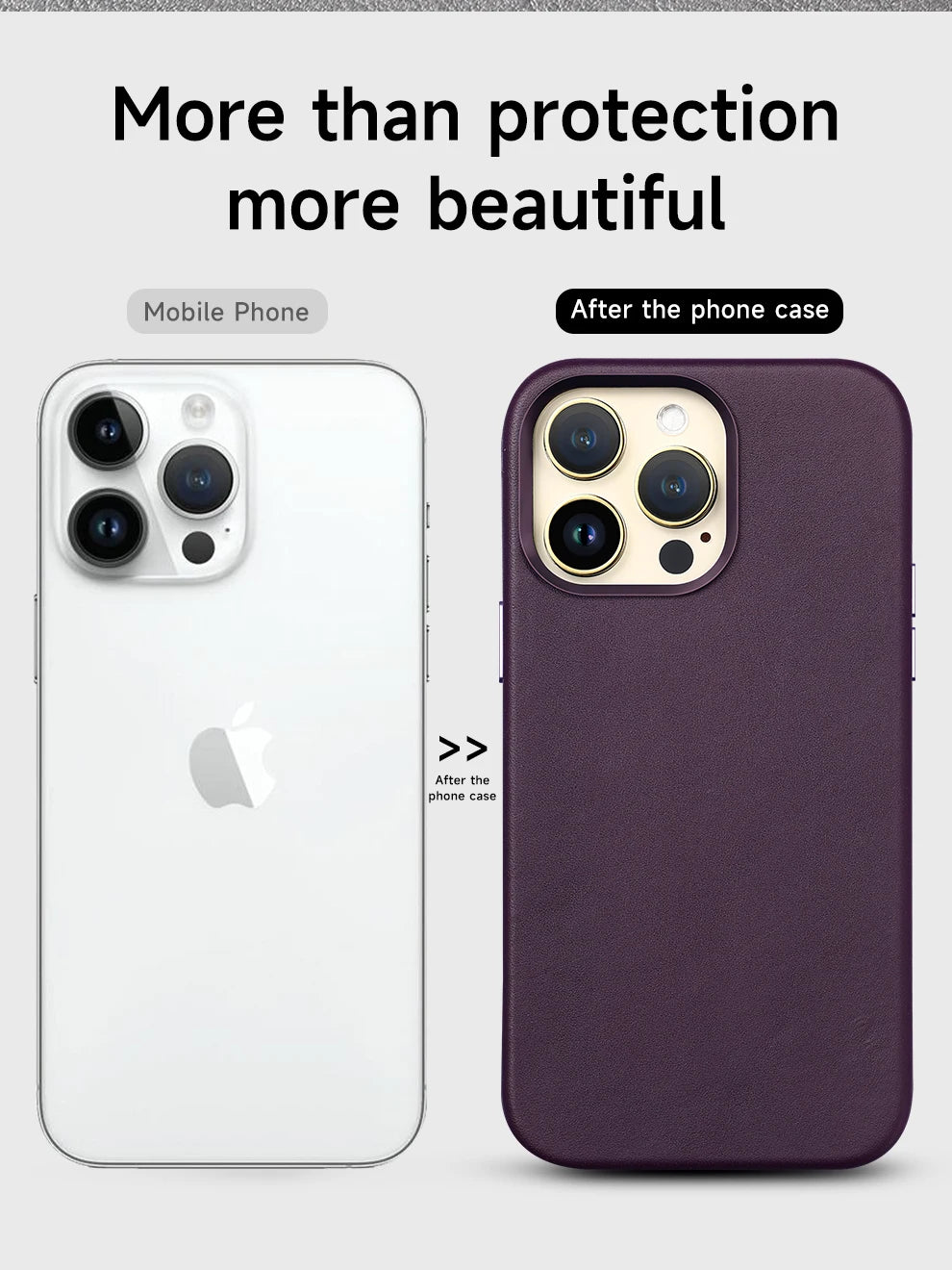 Official Magnetic Leather Case for Apple iPhone 17 Pro Max 16 13 12 14 15 Plus Original MacSafe for MagSafe Cover Accessories