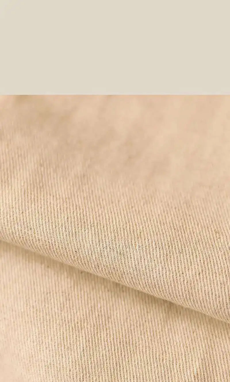 Linen Straight Pant For Men 2024 Summer Business Gentleman Naples Pant Paris Buckle Drape High Waisted Trousers Men Formal Pant