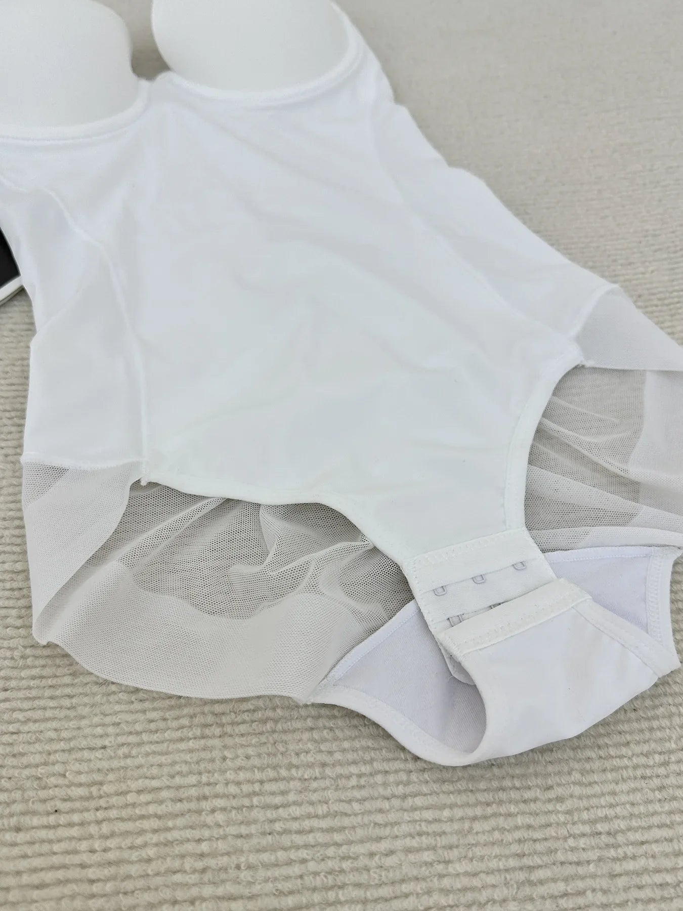 Thin Shapewear Bodysuit with Built in Bra Tummy Control Postpartum Slimming Underwear
