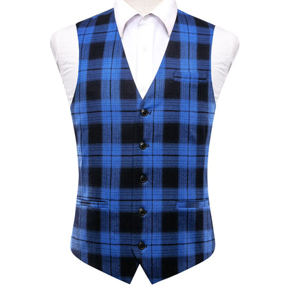 Designer Viscose Mens Suit Vest Jacquard Striped Waistcoat Sleeveless Jacket High Quality Casual Stylish Wedding Business
