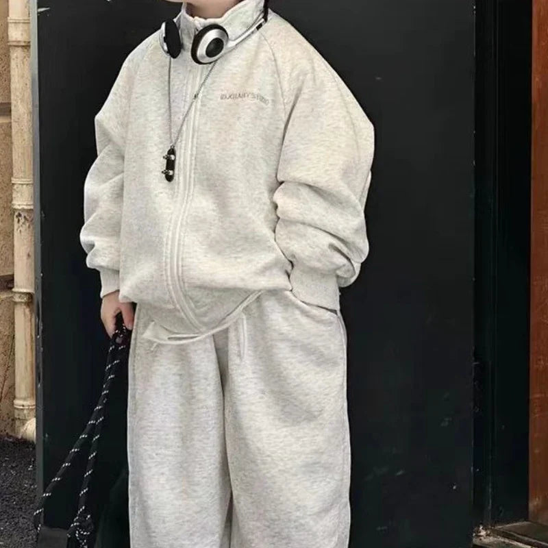 Coat Set Sweatshirt Children's Clothing Boys Kids Boy Clothes 7 8 Years 12 Top Bottom Year Old Junior Boys' Autumn Winter Boy´s