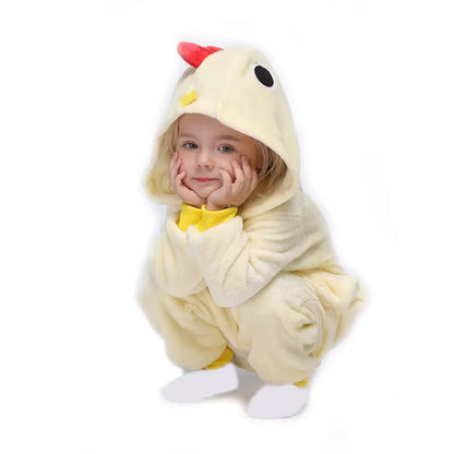 Cartoon Kigurumi For Kids Animal Onesies Children Pyjamas Halloween Cosplay Costumes