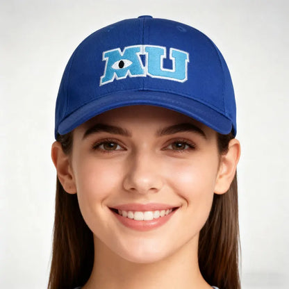 Pixar Monster University MU Baseball Cap For Men Women Sullivan Sulley Mike Embroidery Snapback Cap Cotton Sun Dad Hat Casquette