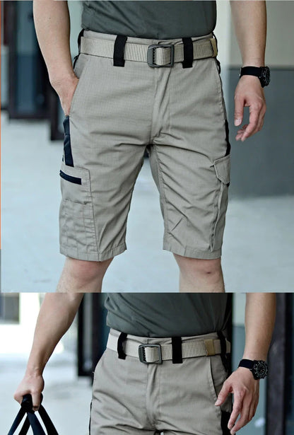Tactical Camouflage Shorts Outdoor Work Pants Men's Multi-pocket Casual Cargo Short Pants Quick Dry Wear-resisting Shorts Male