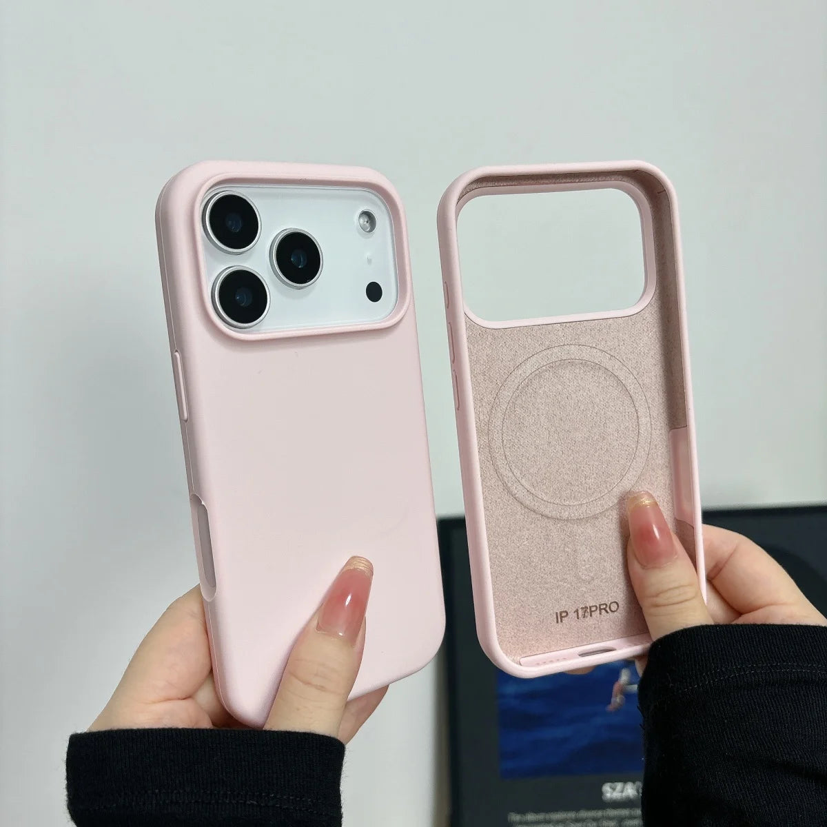 Liquid Silicone For Magsafe Phone Case For iPhone 17 16 15 14 13  Pro Max Plus Magnetic Wireless Charge Cover