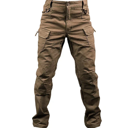 Stretch Canvas 97% Cotton 3% Spandex Tactical Pants For Men Climbing Hiking Trekking Cargo Pants Trousers