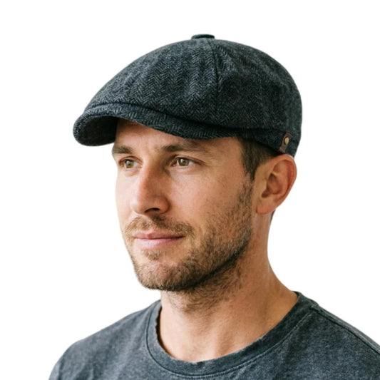 Unisex Newsboy Caps Retro Peaky Blinders Hat Wild Octagonal Cap English Style for Men Women