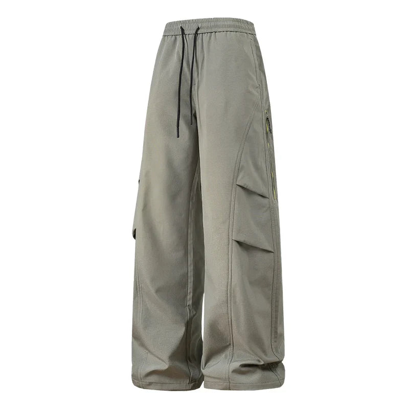Outdoor Hiking Pants Male Waterproof Windproof Climbing Paratrooper Trousers Autumn Wear-Resistant Camping Cycling Cargo Pants