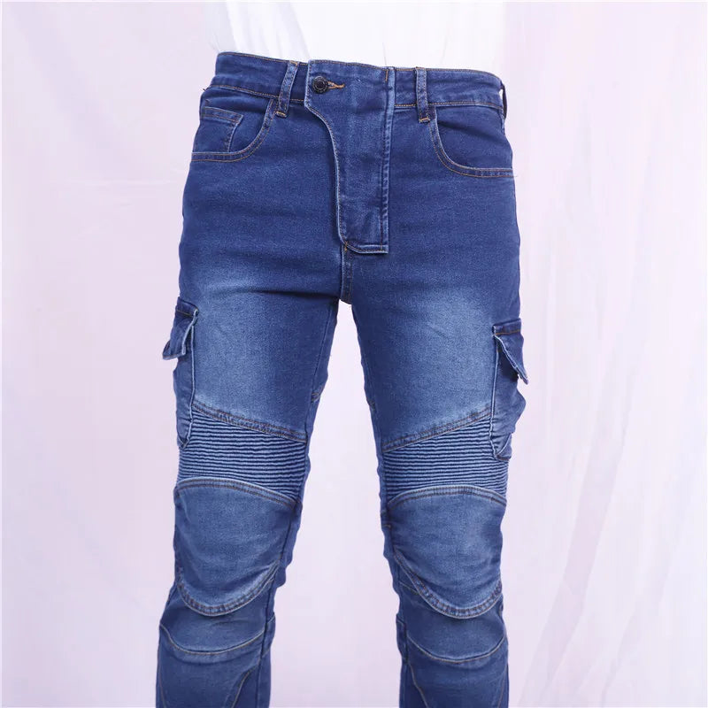 Moto Jeans  Motorcycle Pants Motorcycle Jeans Protective Gear Riding Touring Motorbike Trousers With Protect Gears Summer Women