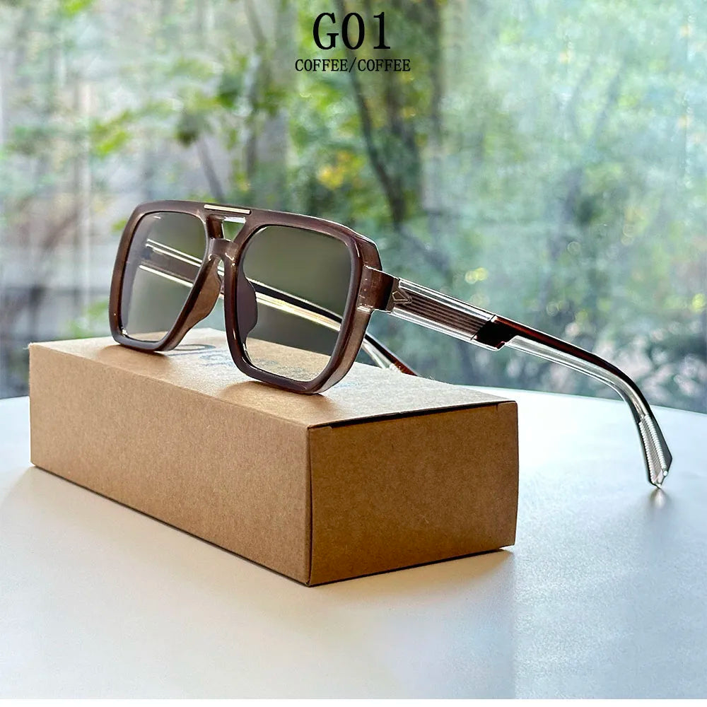2026 New Square Sunglasses Women Trendy Luxury Fashion Glasses Vintage Sunglass Men Lentes De Sol Mujer Lunette De Soleil Homme