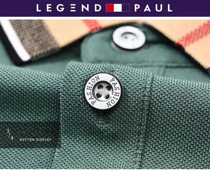 Luxury brand short sleeve men's polo shirt hot selling in summer classic embroidery high-end breathable cotton golf top T-shirt