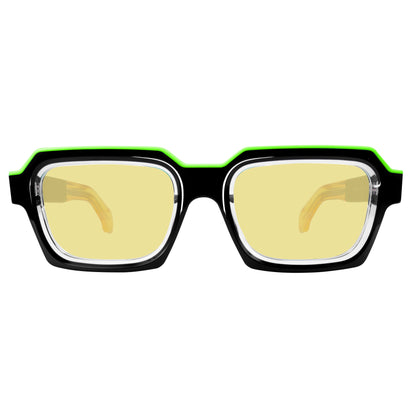 Luxury Design Look Oversized Sunglasses Women Polarized Glasses Trendy Thick Acetate Wide Double Bridge UV400 Retro