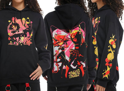 Autumn Winter Hoodies Helluva Boss Hell's Belles Graphic Pullover Men Women Oversized Sweatshirt Fleece Warm Winter Tracksuits
