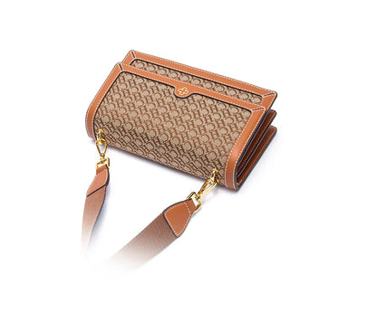Women's Single Room Bag 2023 New Fashion Luxury Versatile Letter Multifunctional Brand Regular Zipper Messenger Ladies