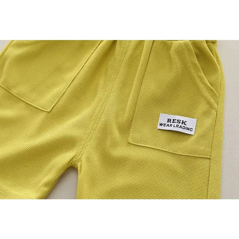 Boys Clothing Children Summer Girls Set Kids Clothing Cartoon Crocodile Sleeveless Shorts 2pcs Suits Children Tracksuits 0-5Year