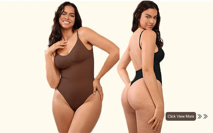Ribbed Tummy Jumpsuit Daily Shaper Bodysuits Light Control Compress Tummy Control Open Crotch Shapewear Suits Open Crotch