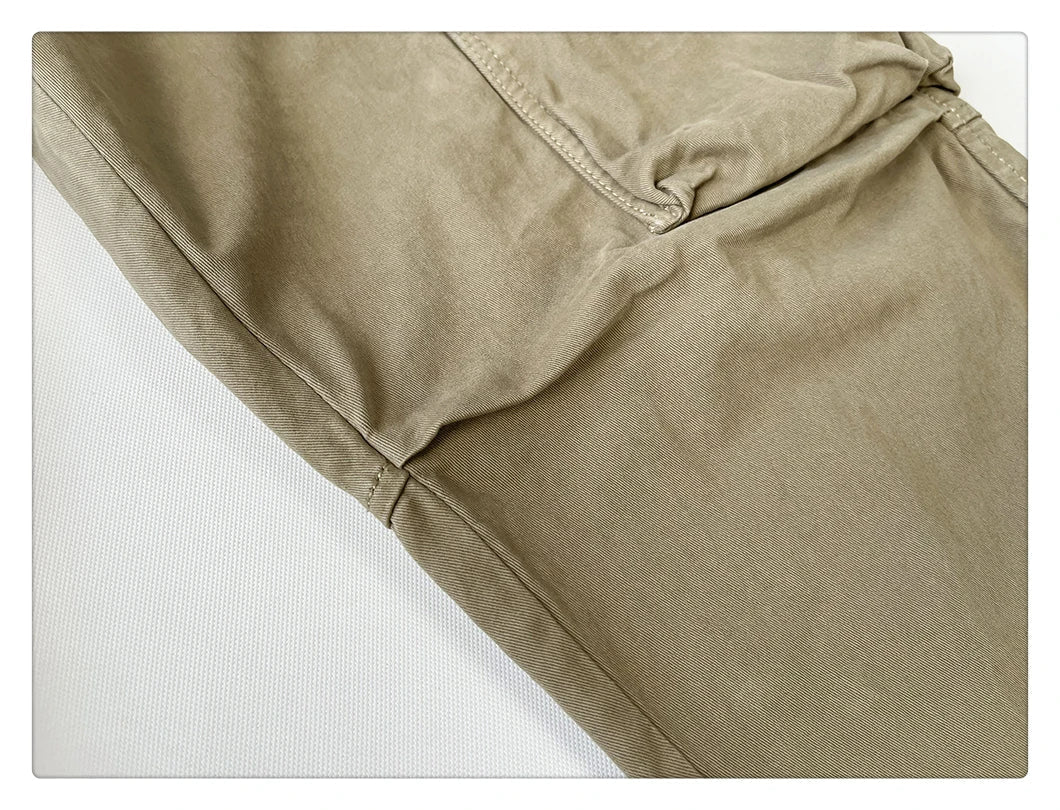 American Vintage Functional Cargo Pants Men Clothing High Quality Khaki Casual Jogging Pants Harajuku Tactical Joggers Trousers