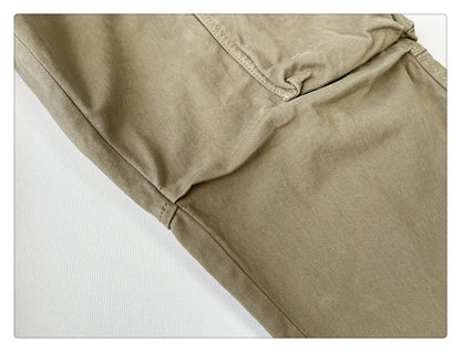 American Vintage Functional Cargo Pants Men Clothing High Quality Khaki Casual Jogging Pants Harajuku Tactical Joggers Trousers