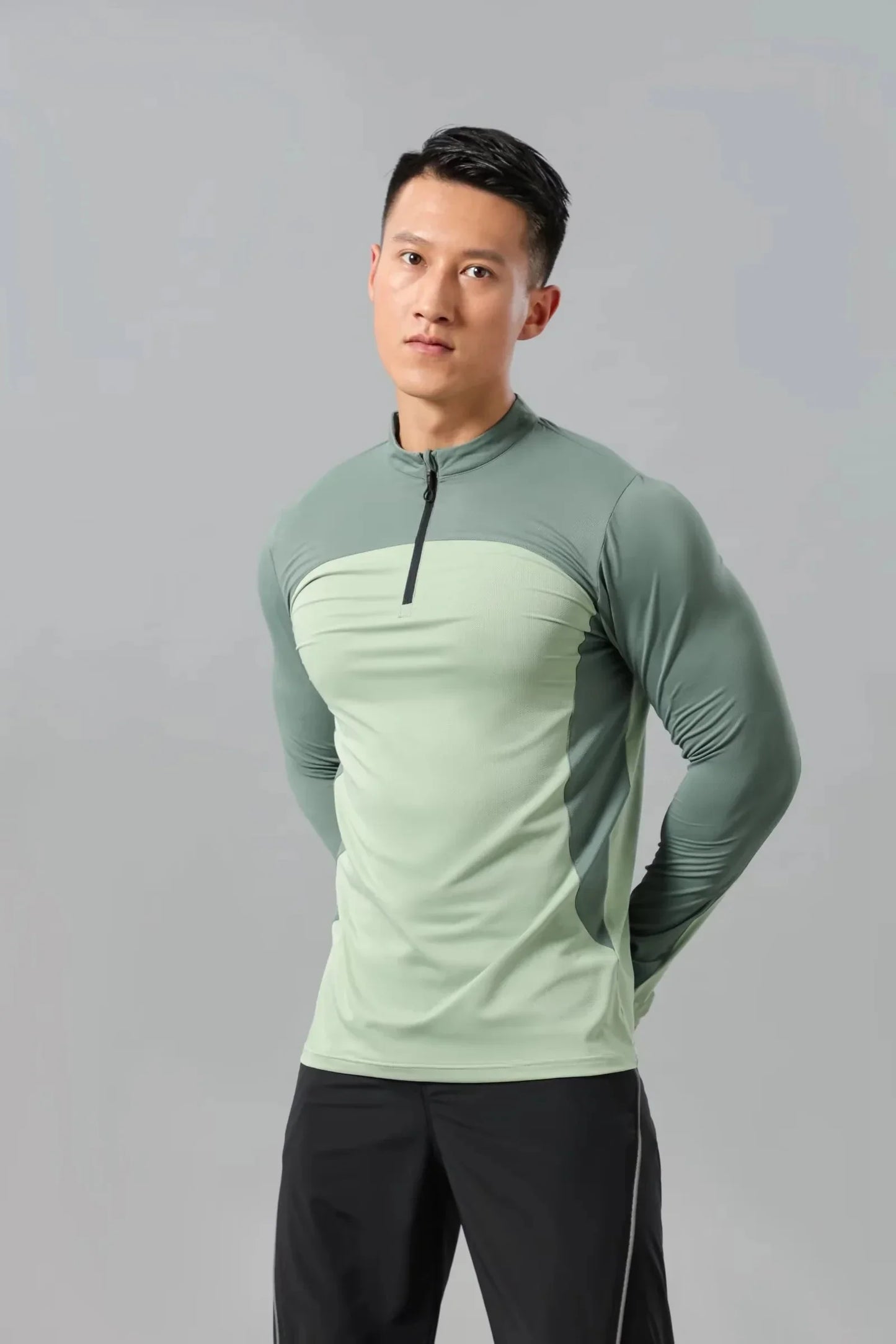 Men Athletics Top Running Shirts Long Sleeve Mens Basketball Sports Gym Fitness Guys T Shirt Clothing Quick Drying Breathable
