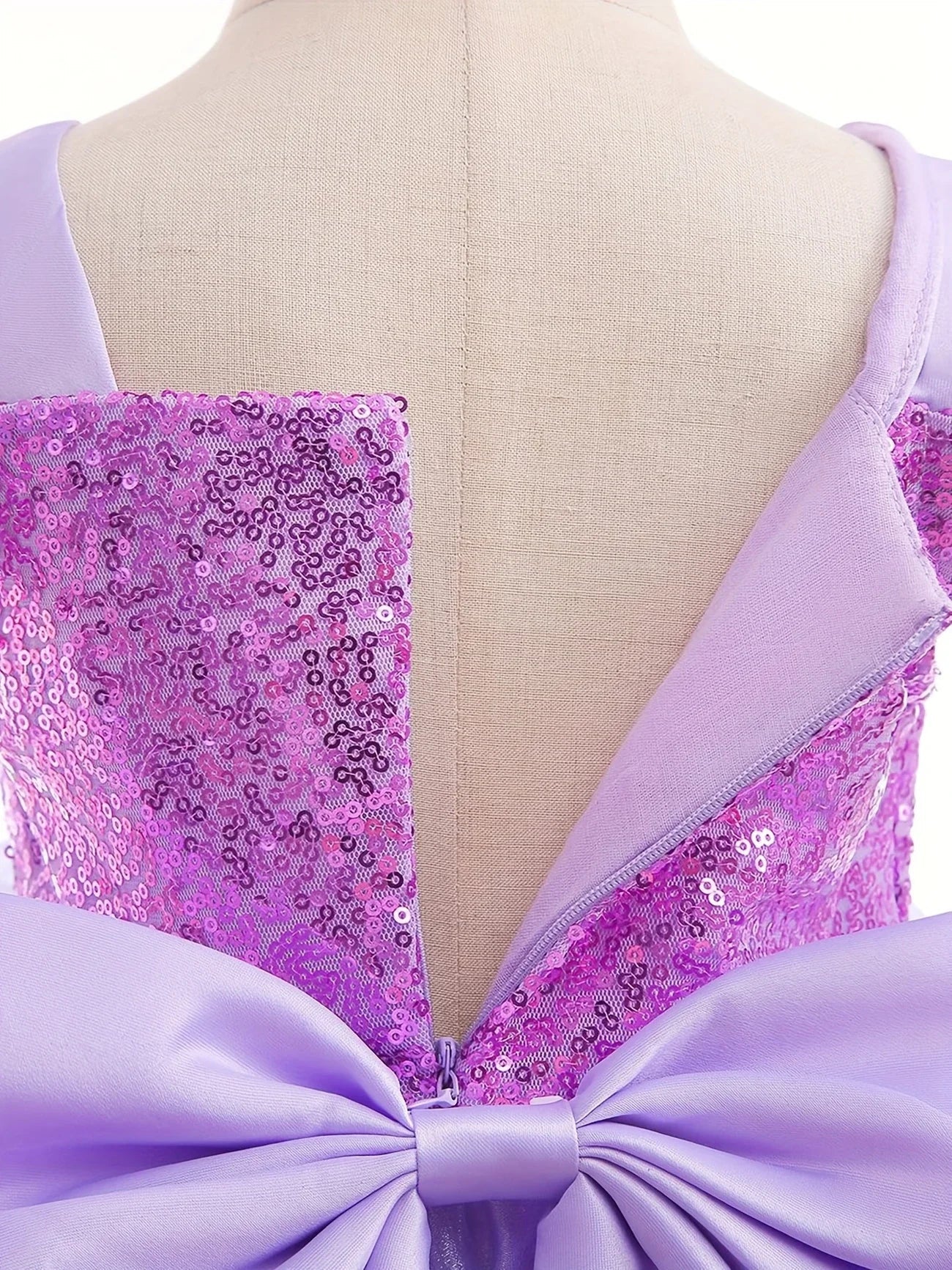 Baby Girls Deluxe Elegant Rapunzal Princess Dress Cosplay Costume Kids Halloween Birthday Party Vestido Purple Puffy Dresses